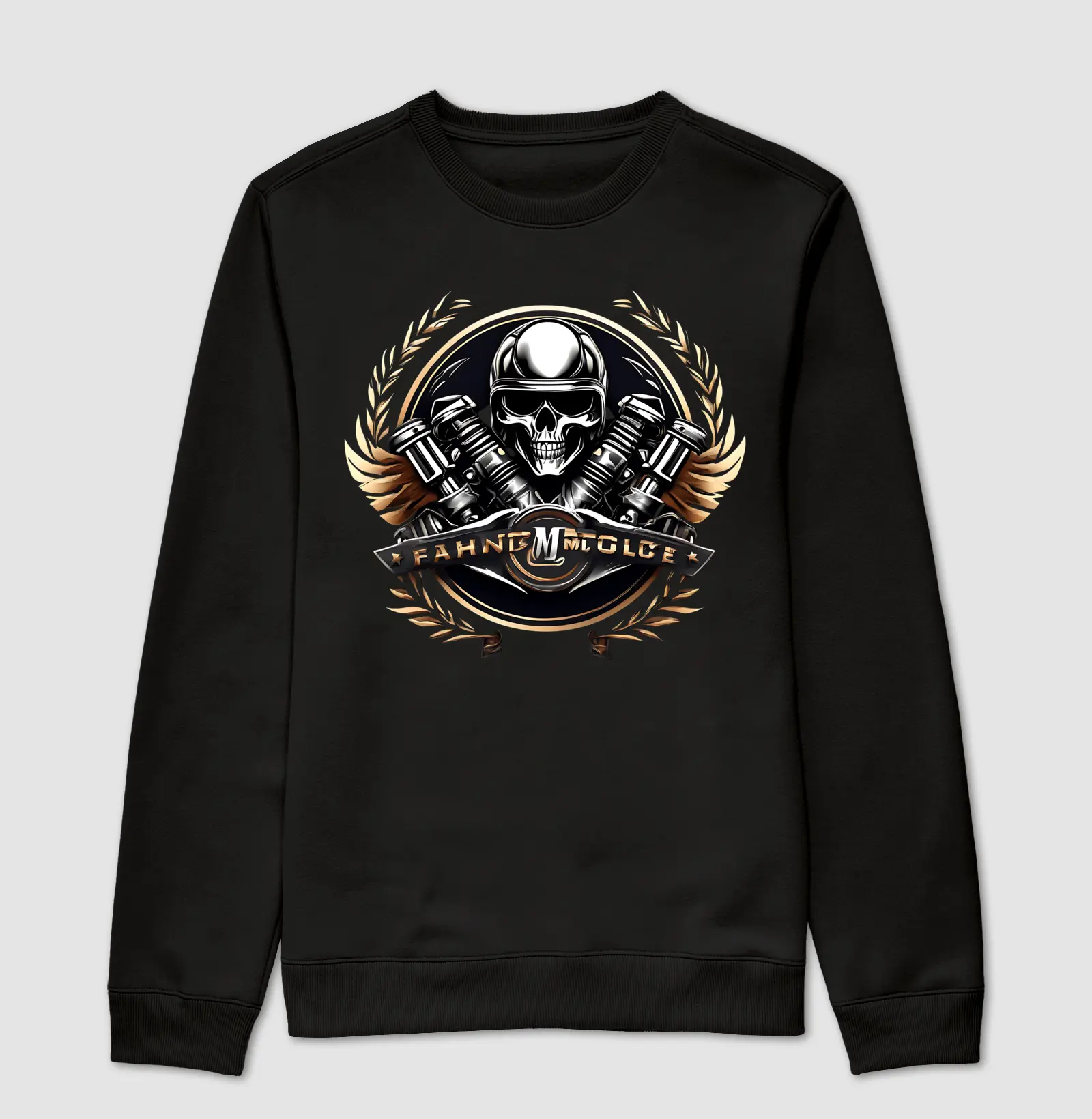 Suéter Moletom Piston Skull
