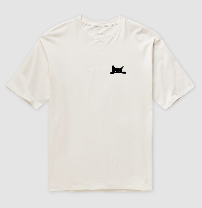 CAMISETA OVERSIZED CURIOUS CAT