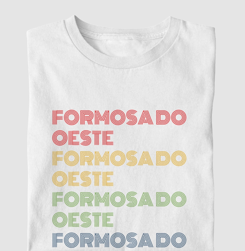 Formosa do Oeste Letreiro Retrô