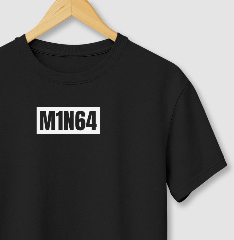 Camiseta estampada para colecionador de miniaturas M1N64