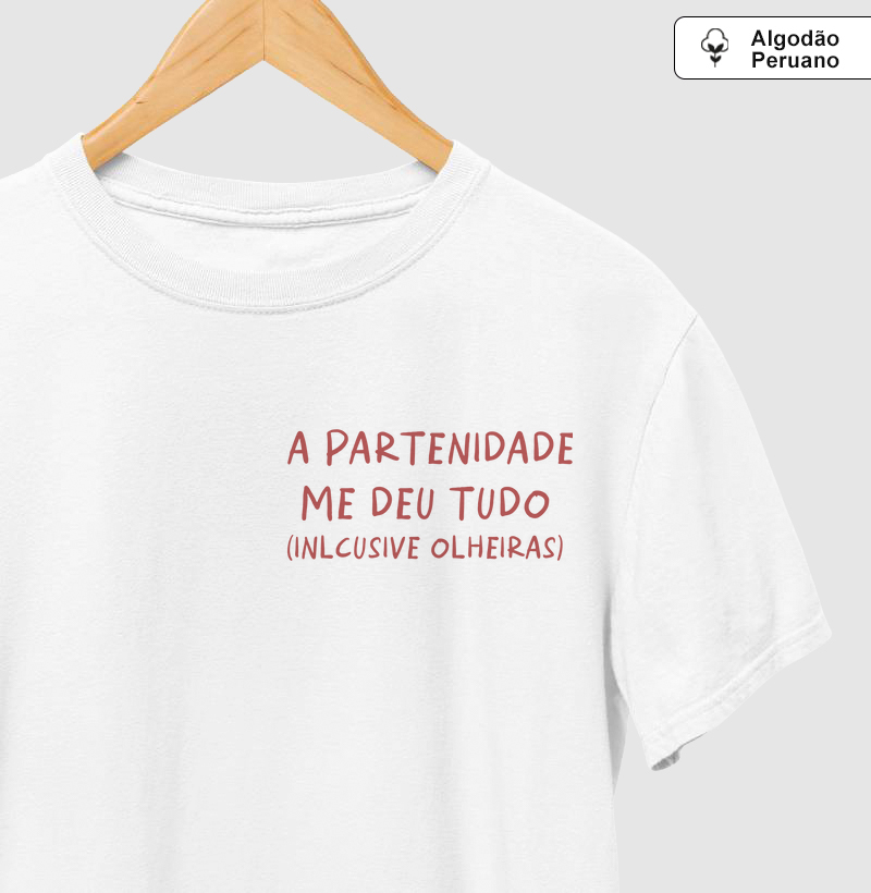 A paternidade me deu...