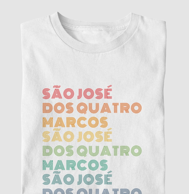 São José dos Quatro Marcos Letreiro Retrô