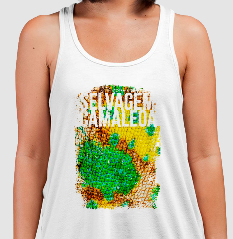Regata Axé - Selvagem Camaleoa