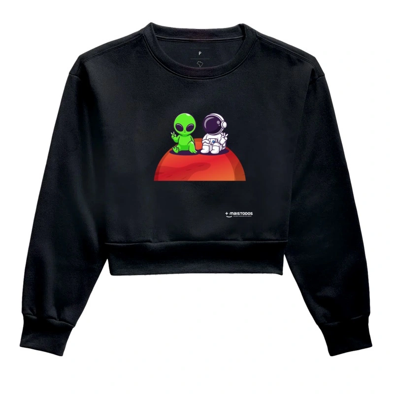 Alienzito e Astronautito em Marte 