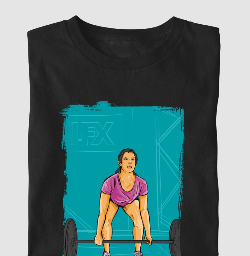 Mulher fazendo Deadlift V03