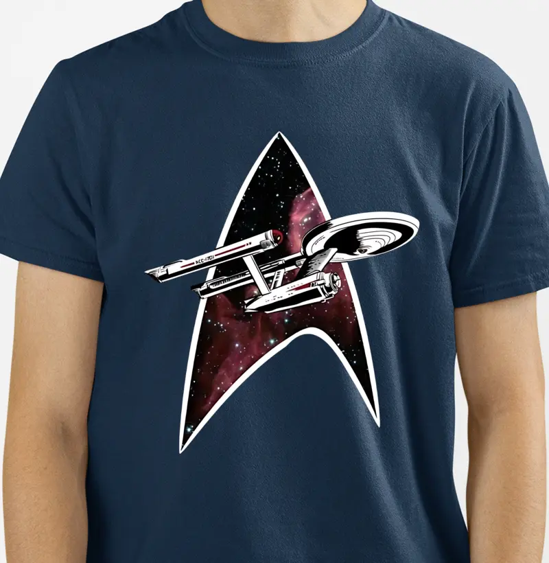 🖖 Camiseta Star Trek – USS Enterprise