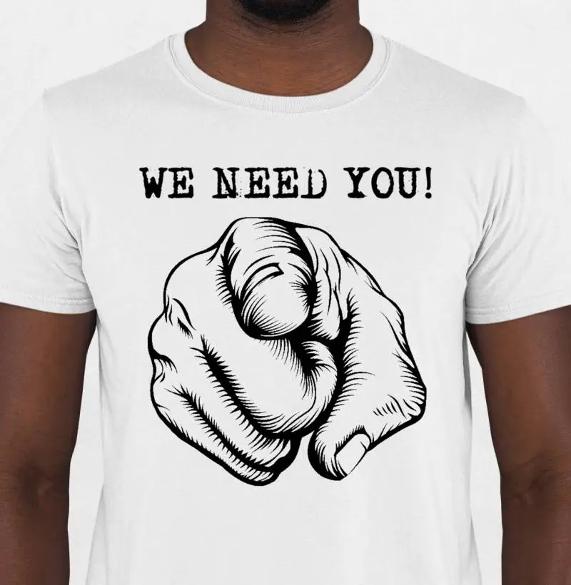 Camiseta - We need you!