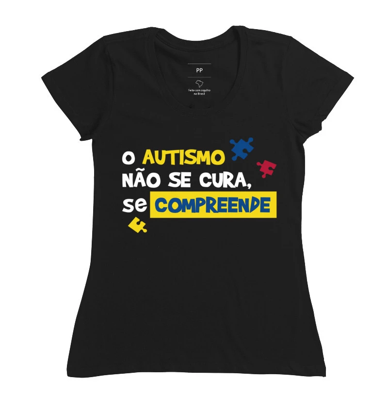 Camisetas Autismo nao se cura