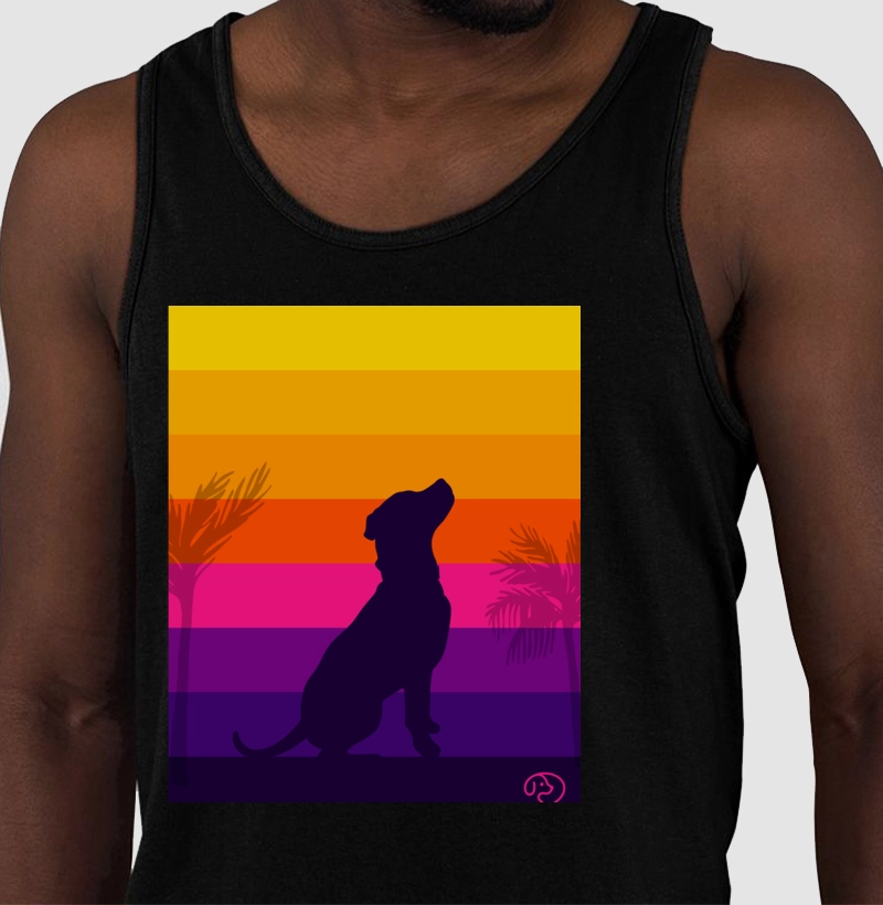 Dog Sunset