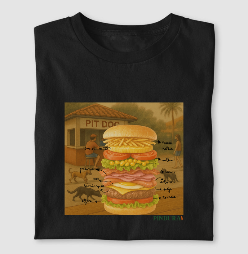Camiseta X-tudo