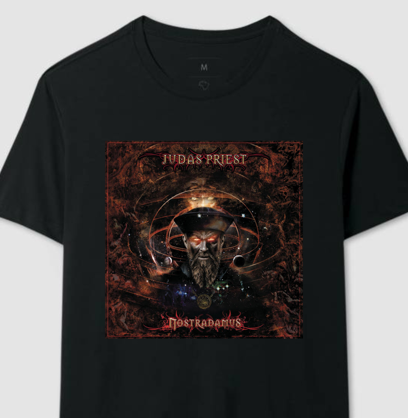 Camiseta Judas Priest - Nostradamus