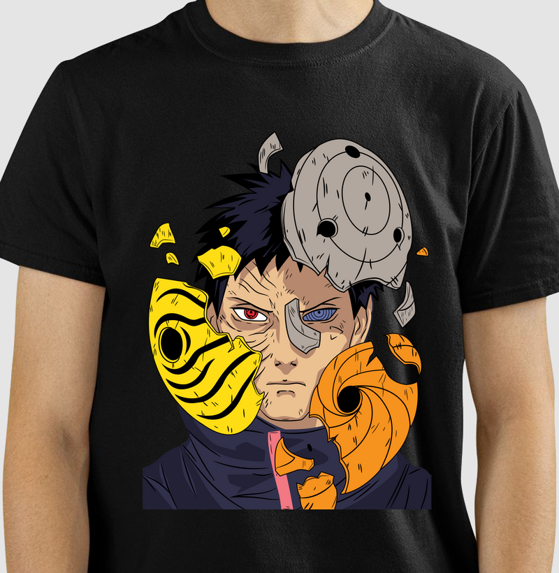 Camiseta Obito Uchiha - Naruto