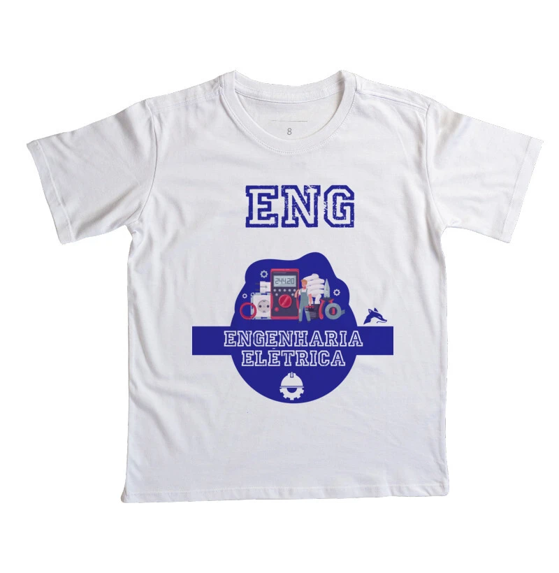 Camiseta Infantil Engenharia Elétrica 0026