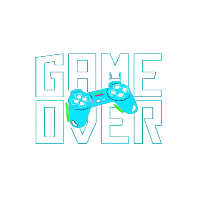 Camiseta Game Over 