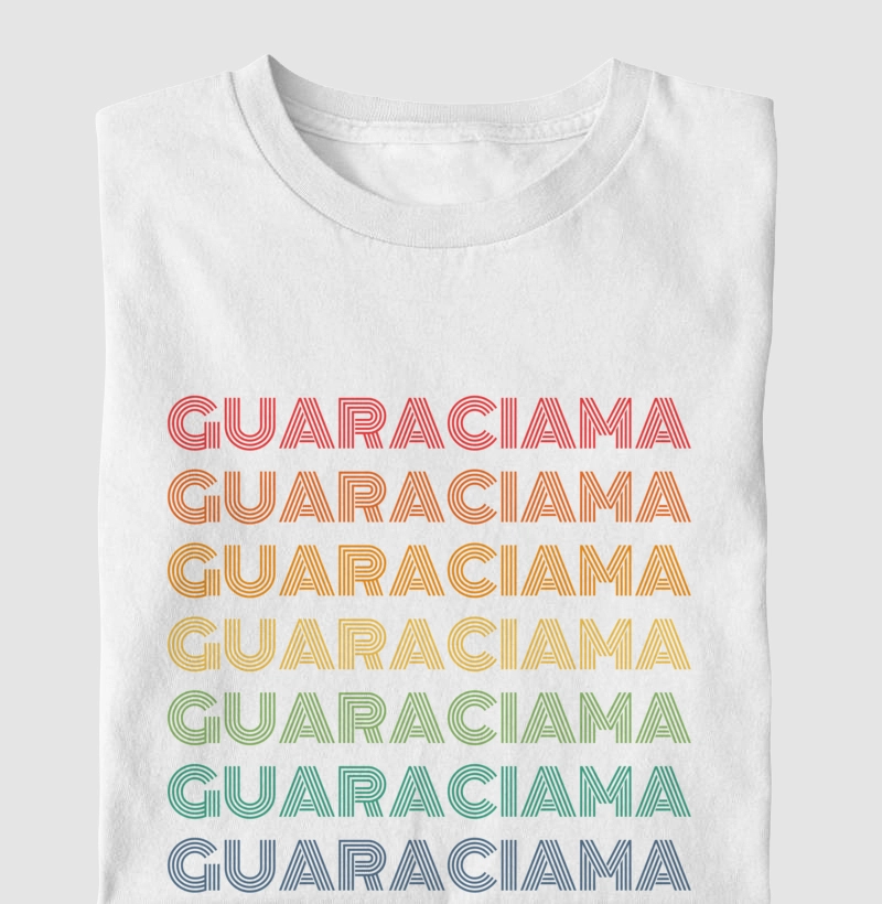 Guaraciama Letreiro Retrô