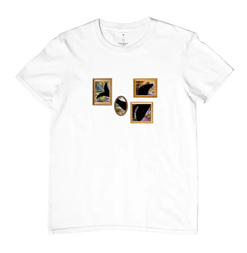 Camiseta Foquinha Quadros