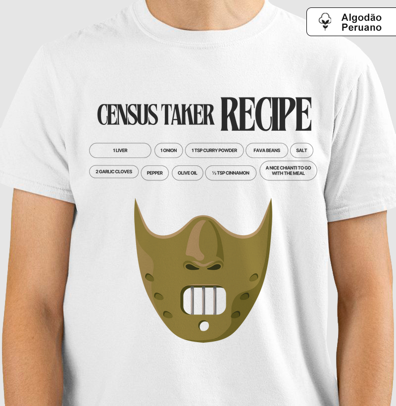 “Census Taker Recipe” – Inspirada em O Silêncio dos Inocentes