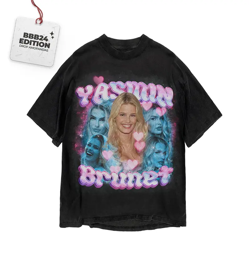 Camiseta - Yasmin Brunet [BBB24 Vintage Edition]