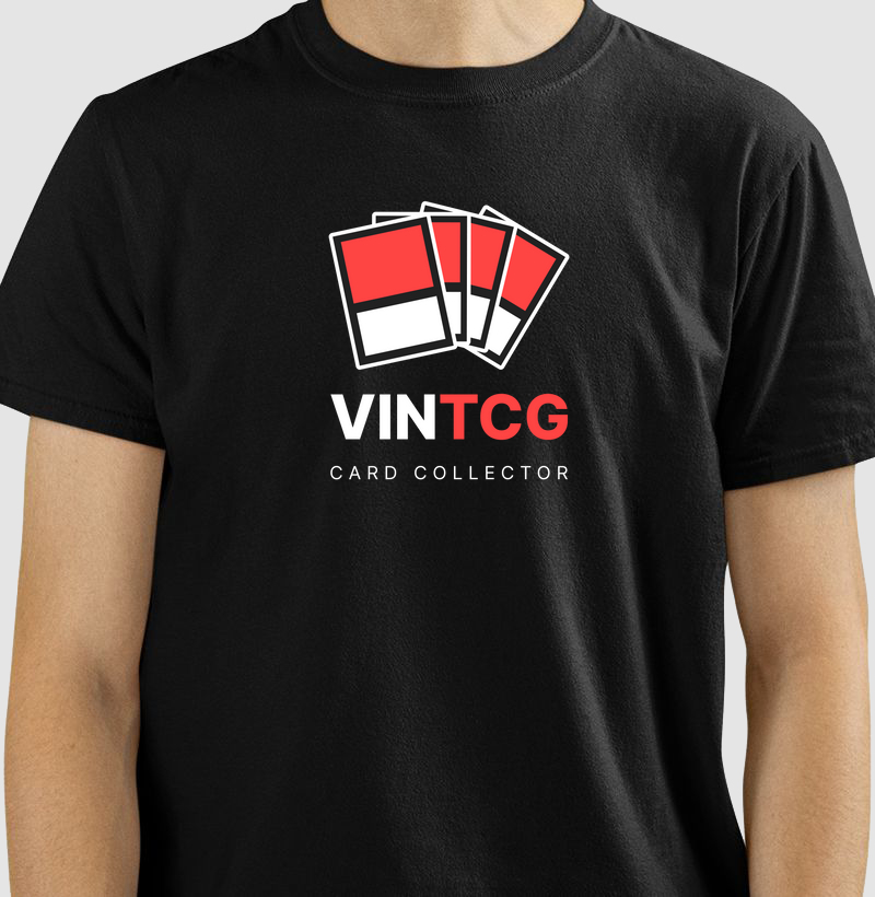 Algodão Premium “VINTCG – Card Collector” – Logo do Canal & Loja (PP ao 4G)