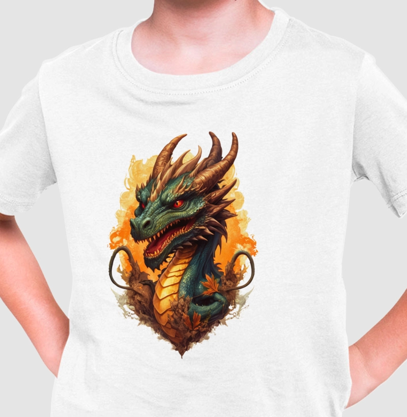 Camiseta Infantil Fúria Verdejante