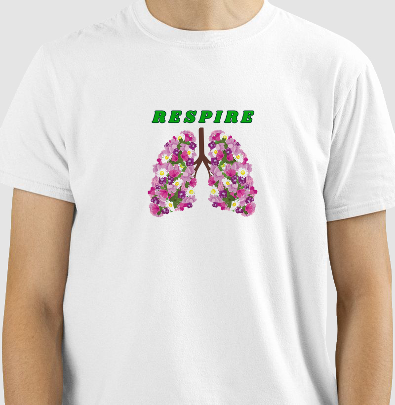 Camiseta "Respire"