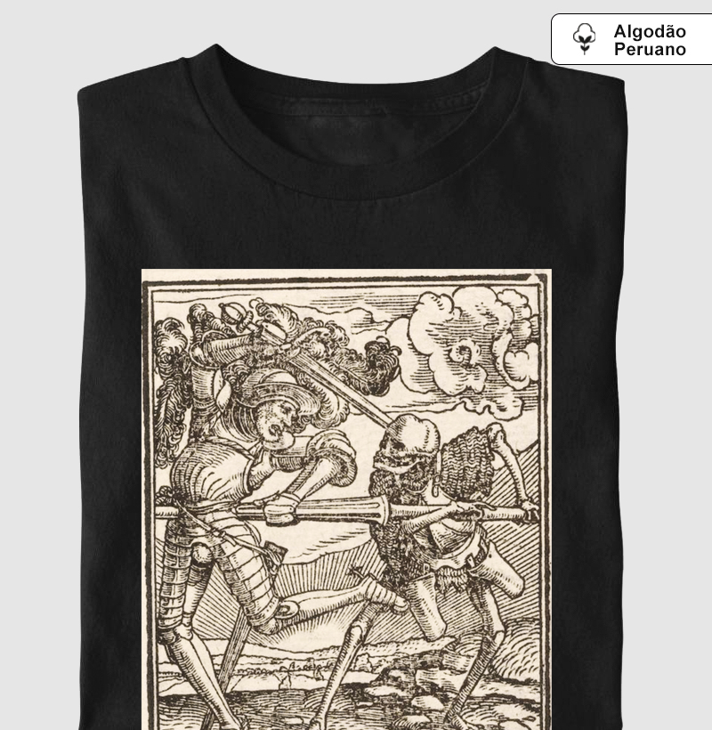 Camiseta Algodão Peruano O Duelo com a Morte