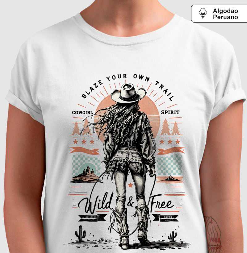 Wild&free Algodão Peruano Agromoda