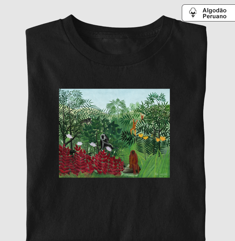 Tropical Forest with Monkeys