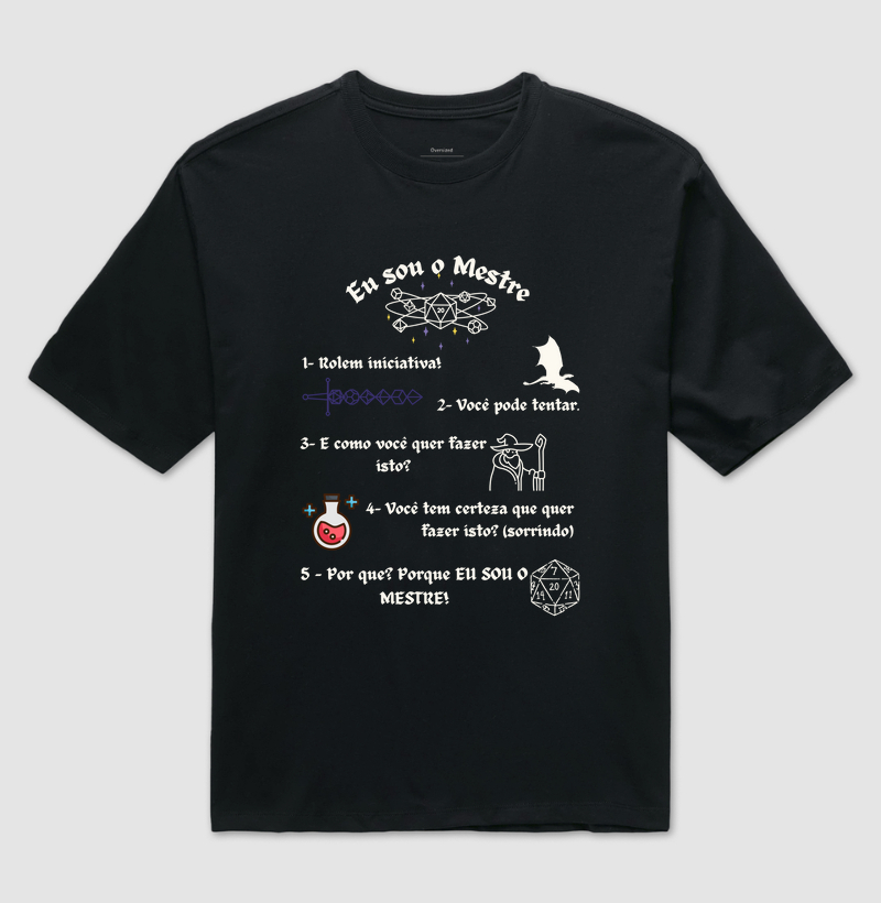 Frases do mestre (Oversized)