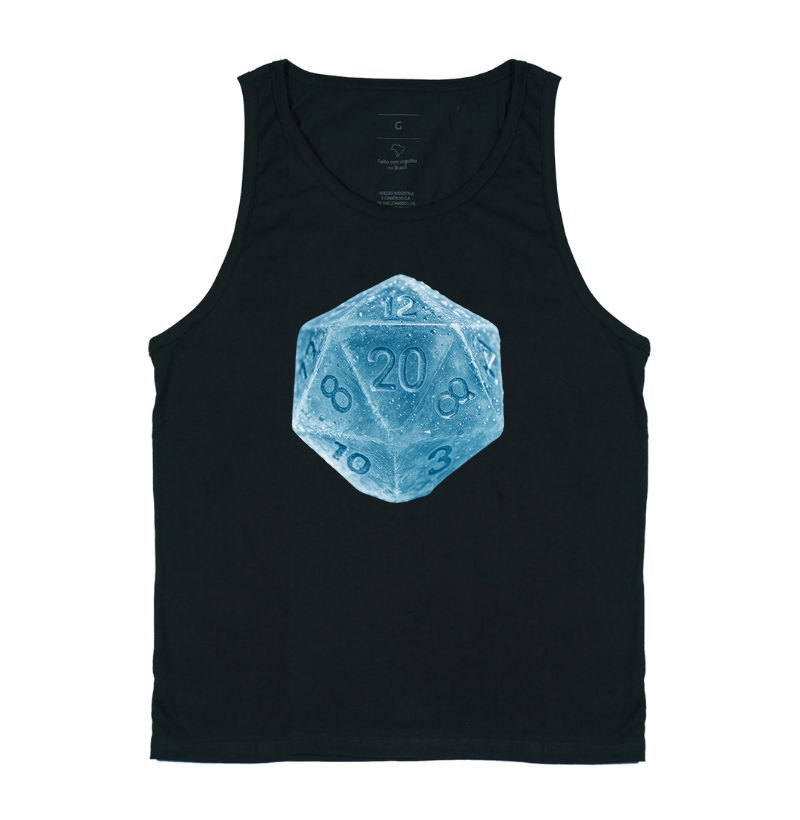 Icosaedro D20 Glacial
