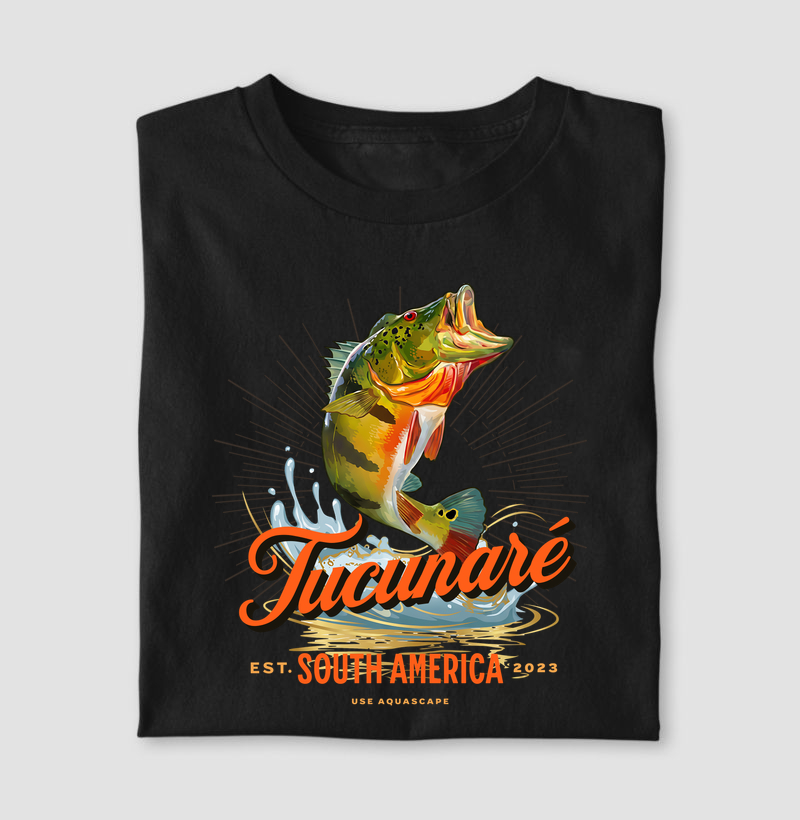 Camiseta Tucunaré South America – O Embaixador dos Peixes Jumbos
