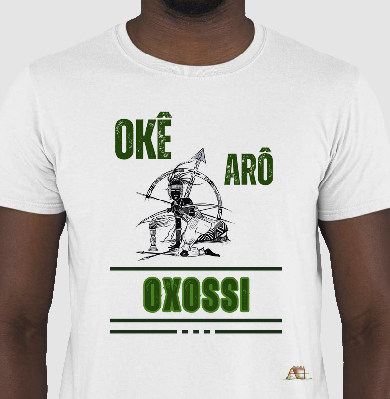 Camiseta Okê Arô Oxóssi 