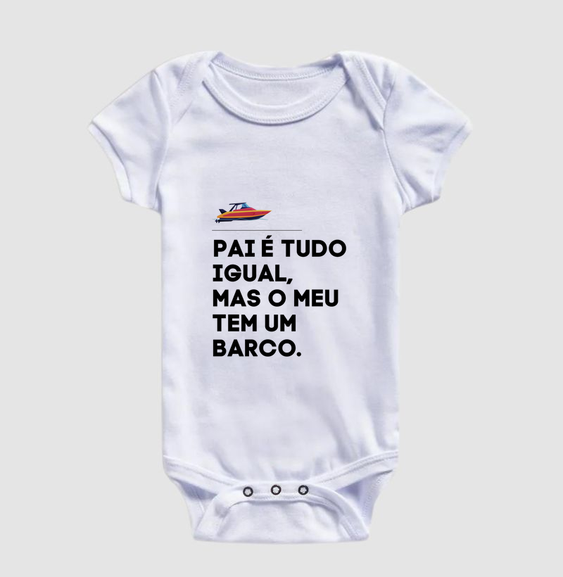Pai com barco - Body