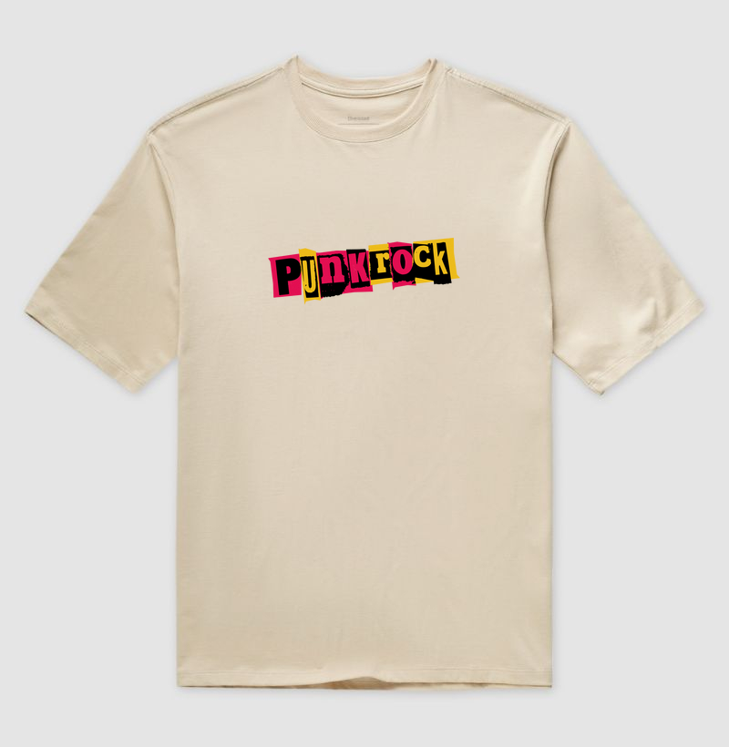 Camiseta Oversized “Punk Rock”