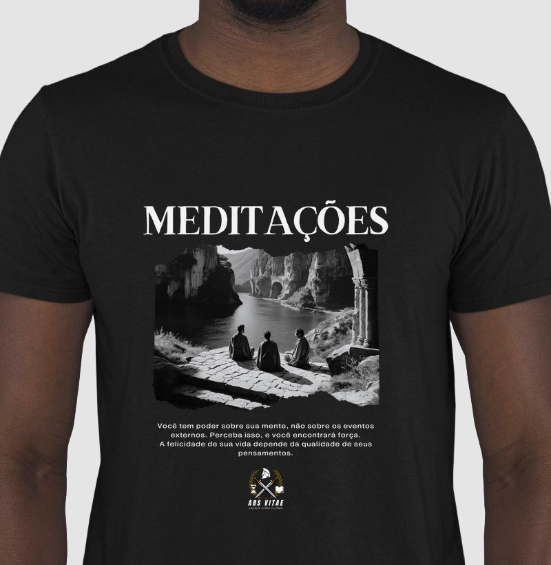 Camiseta Meditações