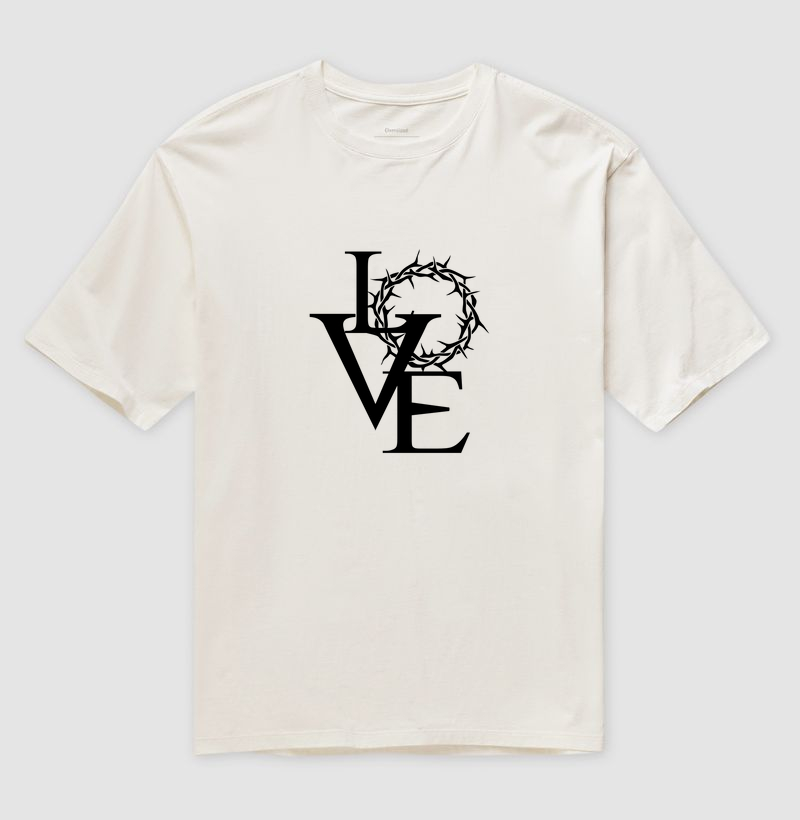 Camiseta Love- Coroa de Espinhos