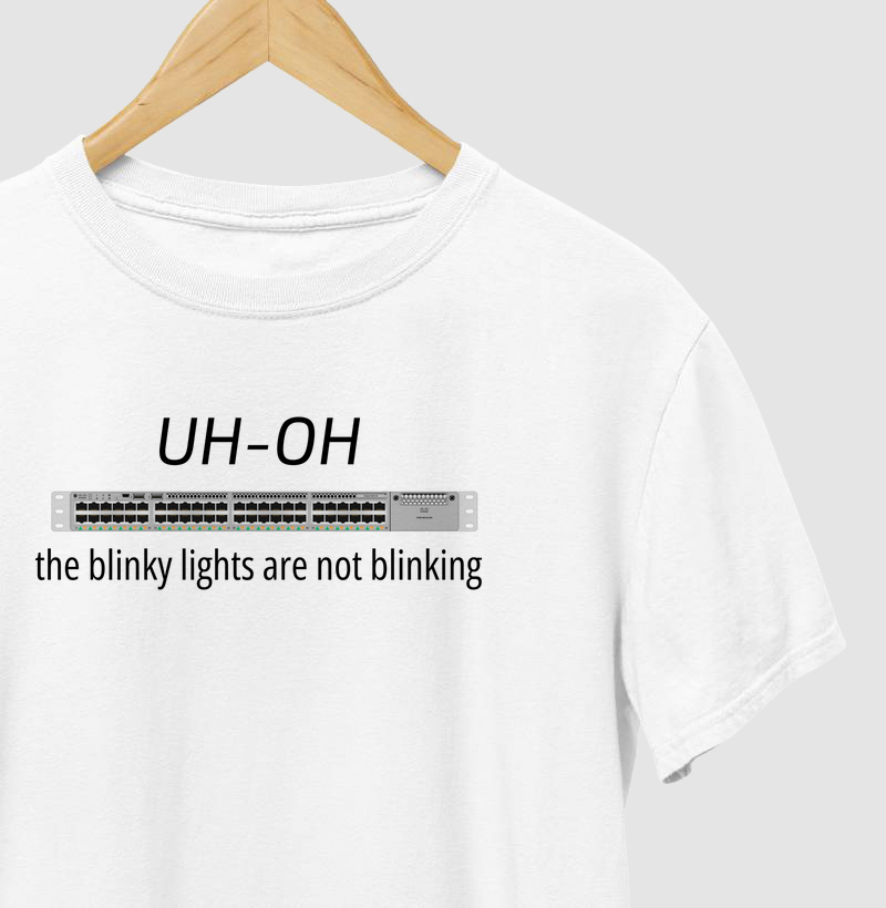 Uh Oh the blinky lights are not blinking