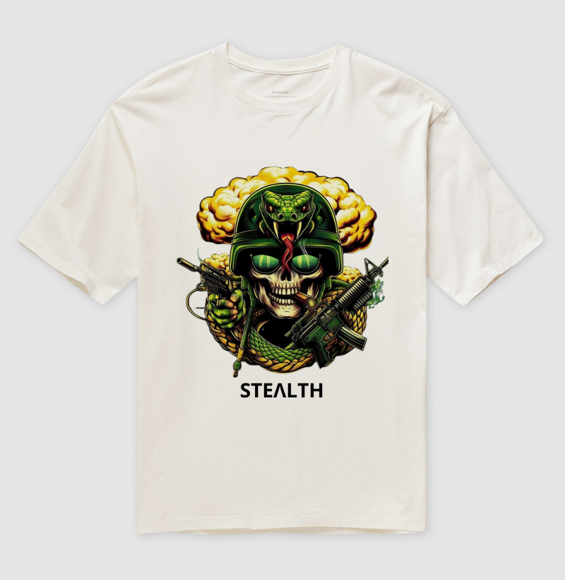 Caveira e cobra
