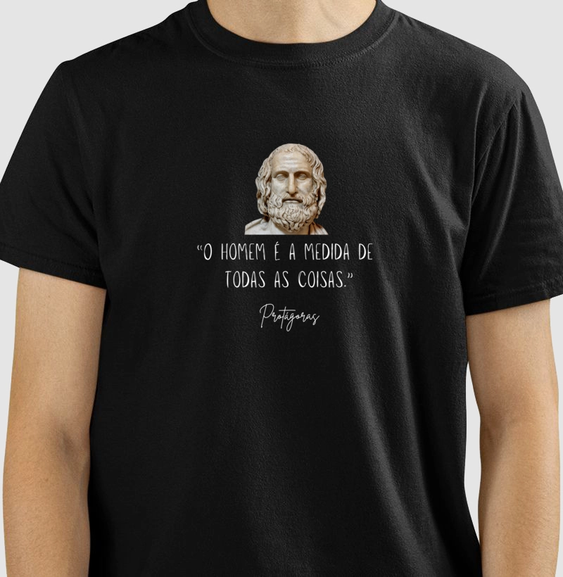 Camiseta AteuWear Pitágoras Preta