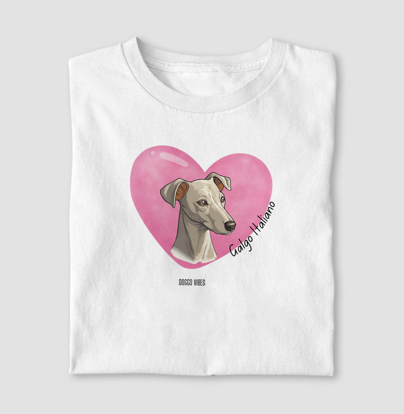 Galgo Italiano Coração