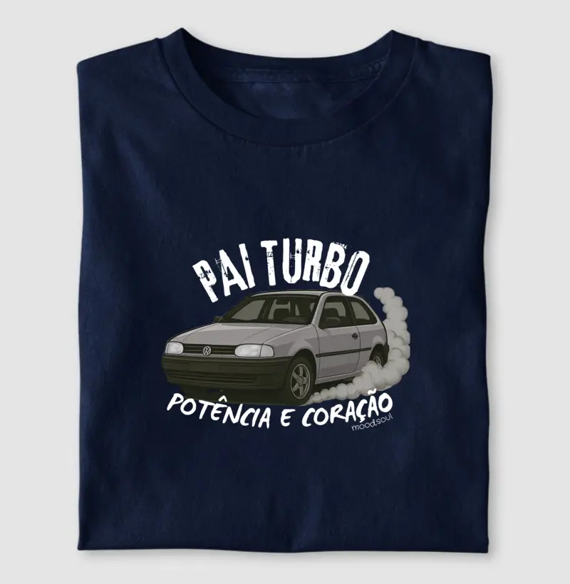 Pai turbo, potência e coração escura