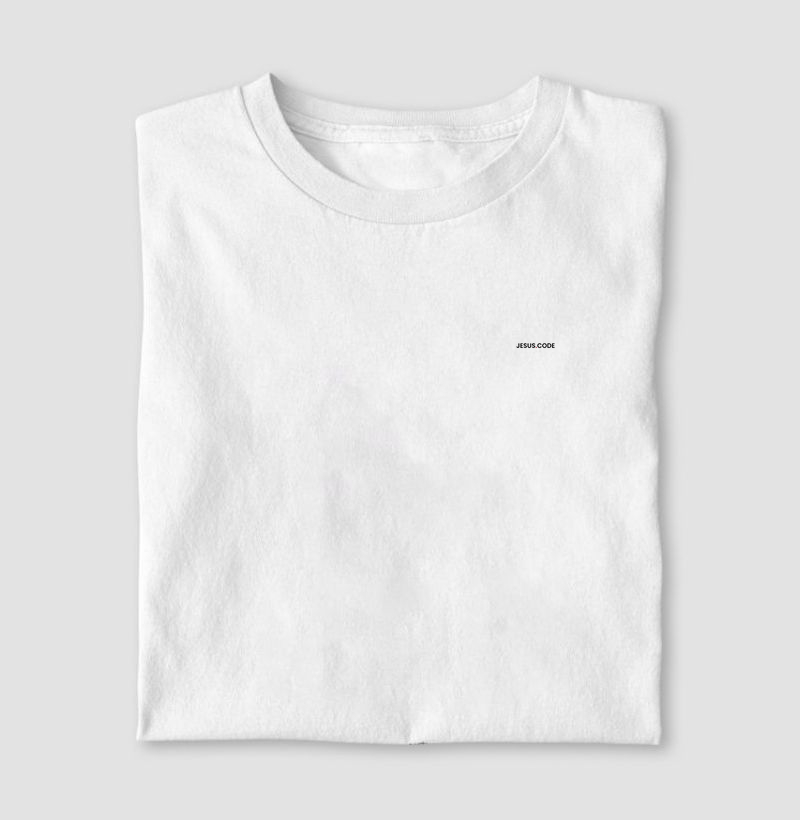 Camiseta Jesus.Code Branca