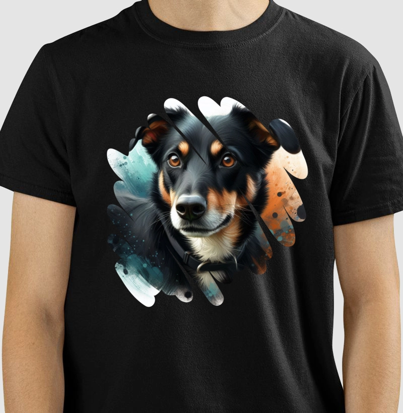 Camiseta vira lata raça nobre!