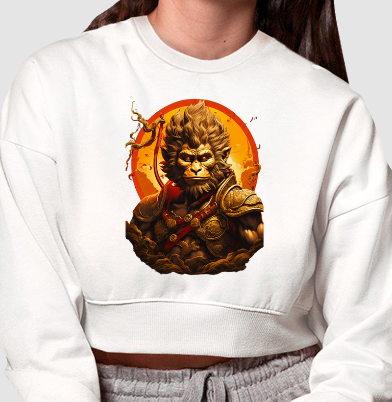 Moletom Cropped Guardião do Pôr do Sol