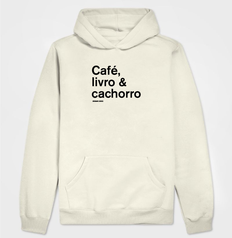 Café, livro & cachorro