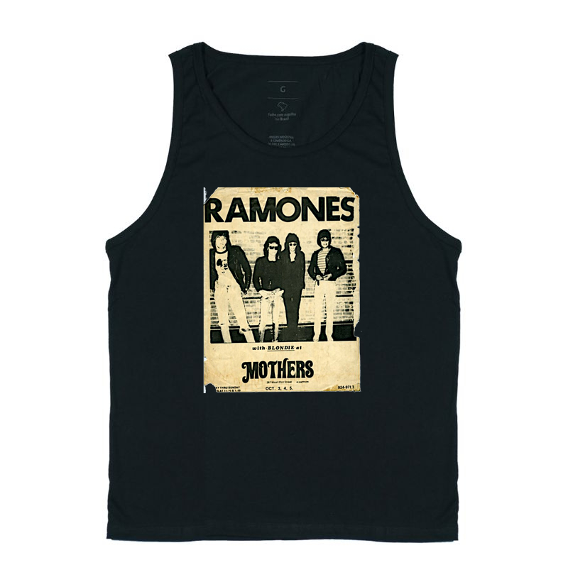 Cartaz - Ramones anos 70