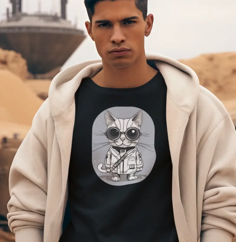 Camisa Masculina Catlovers - Soul Nice