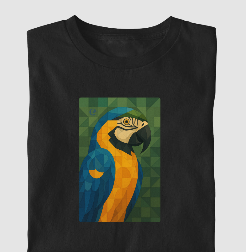 Camiseta - Arara Geométrico