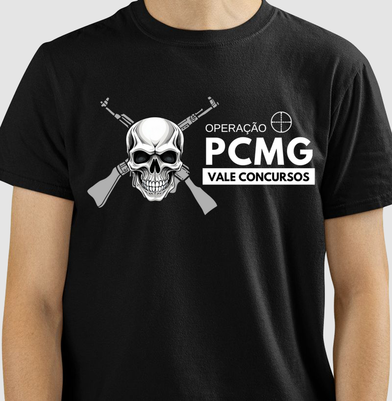 Camisa Polícia Civil Minas