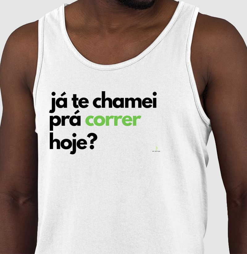 Já te chamei prá correr hoje?